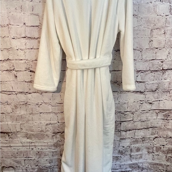 Women's Fleece Winter Robe, Long Soft Plush Bathrobe by Alexander Del Rossa S/M - Picture 7 of 9